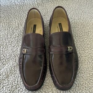 Florsheim imperial Rogue Brown Leather Penny‎ Loafers Slip-Ons